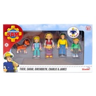 Figúrky Fireman SAM, rodinná súprava Jones, 5 figúrok Simba