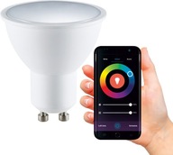 LED žiarovka SMART 5,5W 400lm WW-CW+RGB Wi-Fi TUYA