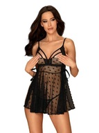 Heartia Translucent Babydoll - Obsessive L/XL