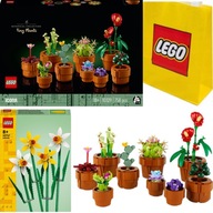 LEGO ICONS VALENTÍNSKA SADA KVETY DARČEKOVÉ MALÉ RASTLINY 10329 + 40747