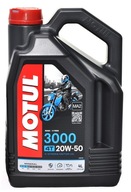 MOTUL 3000 MINERÁLNY OLEJ 20W50 4T 4L VIRAGO XVS!