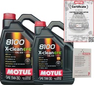 MOTUL 8100 X-CLEAN EFE 5W30 C2/C3 9L BMW LL-04 VW 505 00 + PRÍV.