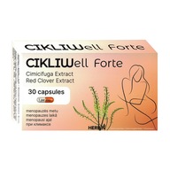 CikliWell Forte Red Clover Black cohosh MENOpauza Lymfa 30k.