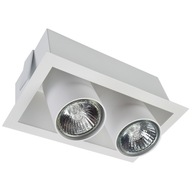 EYE MOD zápustná lampa, biela, 2P strojček