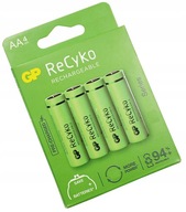 AA BATÉRIE RECYKO+ 1,2V 2700mAh 4KS GP