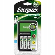 Energizer Maxi nabíjačka + 4 ks AA batérií