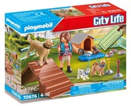 Playmobil darčeková súprava trénera psov City Life doplnky