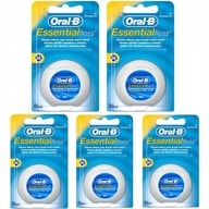 5x zubná niť ORAL-B Essential Floss 50 m