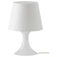 NOČNÁ LAMPA STOLNÁ LAMPA BIELA ​​IKEA LAMPA 29CM