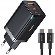 RÝCHLA USB NABÍJAČKA TELEFÓNU USB-C 65W PD QC