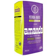 YERBA MATE AMANDA HIERBAS HERBAL 500g