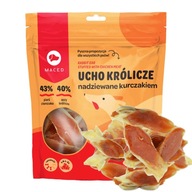 Maced Dog Treat Zajačie uši s kuracím mäsom 500g