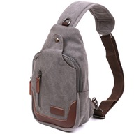 Pohodlná pánska taška cez rameno Vintage 20388 Grey