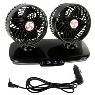 Ventilátor ventilátora do auta 12V otočný dotykový