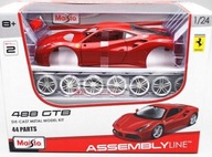 Ferrari 488 GTB 1:24 pre montáž Maisto 39131