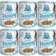 Brit Care Cat Snack Superfruits HERRING 6x100g