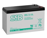 Batéria SSB SBL 7,2-12L AGM 7,2Ah 12V 10-12 rokov