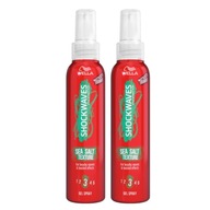 Wella Shockwaves sprej na vlasy s morskou soľou 150 ml x2