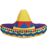 MEXICAN SOMBRERO MEXICO FÓLIOVÝ BALÓN 86cm