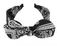 PÁSKA DO VLASOV BANDANA PREMIUM ČIERNA MÚŠKA