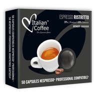 Talianska káva CAFFE RISTRETTO Systém Nespresso Pro