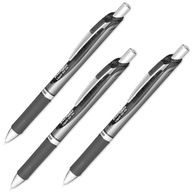 PENTEL BL77 guľôčkové pero čierne - 3 ks 0,7mm