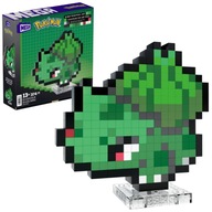 MEGA CONSTRUX POKEMON BULBASAUR PIXEL PIXEL SADA BLOKOV 374 PRVKOV. 13+