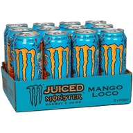 MONSTER ENERGY 12x500ML ŠŤAVA MANGO LOCO ENERGY