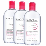 BIODERMA SENSIBIO H2O Micelárny fluid na tvár 500 ml