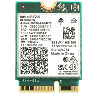 Sieťová karta Intel Card BE200 WiFi 7 802.11AX 6GHz M.2 PCIe