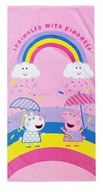 PEPPA PIG DETSKÝ UTERÁK PEPA 70X140CM BAVLNA PEPPA PIG