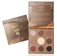 CLARESA PERF EARTH PALETTE 9 EYESHADOW HNEDÁ BÉŽOVÁ NUDE