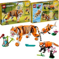 LEGO Creator 3 v 1 31129 Majestic Tiger Panda Fish Posable Model 3v1