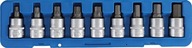 Nástrčky Allen a Torx 3/4", 9 ks BGS