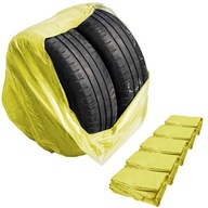 ŽLTÉ VEĽKÉ Prémiové tašky na pneumatiky kolesá 100x100cm LDPE 35mic 100ks STIX