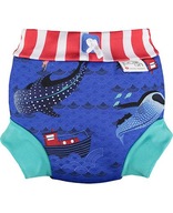 Zatvorte Pop v plaveckých plavkách Swim Nappy Shark Swim slips