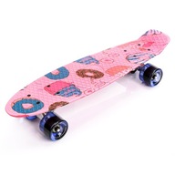 METEOR SKATEBOARD PLAST MULTICOLOR FIX