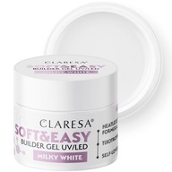 Claresa Soft&Easy MILKY WHITE stavebný gél 45g