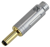 ELECAUDIO DC-2.1G DC jack konektor DC 5,5/2,1 mm pozlátený 24k