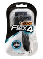 Bic Razor Flex 4 Sada 3 ks.