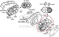 PRAVÝ KRYT MOTORA Kymco MAXXER 450i