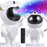 STARS SKY PROJEKTOR PRE DETI Bluetooth NOČNÁ LAMPA ASTRONAUT LED DIAĽKOVÉ