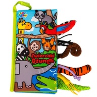 BALIBAZOO JOLLY BABY JUNGLE ANIMALS CHVOSTKY