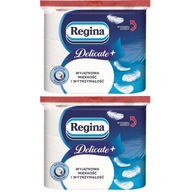 4-vrstvový toaletný papier Regina Delicate+ (9 kotúčov x 100 listov)