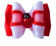 Exkluzívna vlásenka Bowknot Ladybug Chihuahua