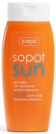 Vodeodolná emulzia na opaľovanie Ziaja Sopot SPF15 150 ml