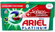 Ariel Platinum Extra+ Kapsule s odstraňovačom škvŕn 34 ks