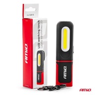 Inšpekčná baterka, dielenská LED COB lampa, nabíjacie USB WT08 AMIO