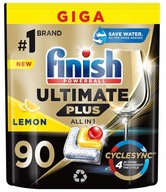 FINISH Ultimate Plus Kapsule do umývačky riadu 90 Citrón