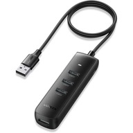 Adaptér 4v1 HUB UGREEN USB na 4x USB Čierny